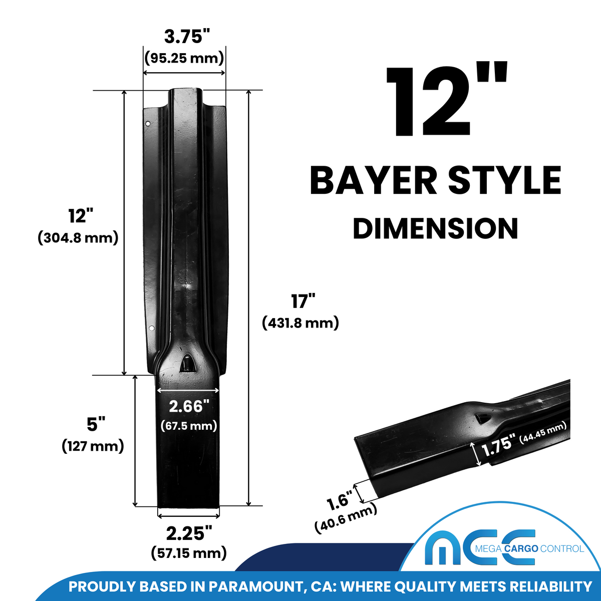 Bayer Style Stakes for Stake Trucks Flatbeds and Trailers