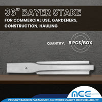 Load image into Gallery viewer, Bayer Style Stakes - Aluminum - for Stake Trucks Flatbeds and Trailers
