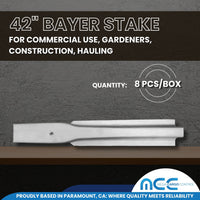 Load image into Gallery viewer, Bayer Style Stakes - Aluminum - for Stake Trucks Flatbeds and Trailers
