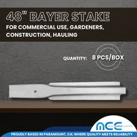 Load image into Gallery viewer, Bayer Style Stakes - Aluminum - for Stake Trucks Flatbeds and Trailers
