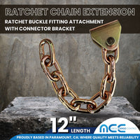 Load image into Gallery viewer, 12&quot; Ratchet Chain Extension with Connector Bracket

