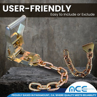 Load image into Gallery viewer, 12&quot; Ratchet Chain Extension with Connector Bracket
