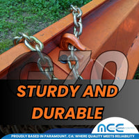 Load image into Gallery viewer, Grade 70 x 20 ft. Transport Chain w/ Grab Hooks
