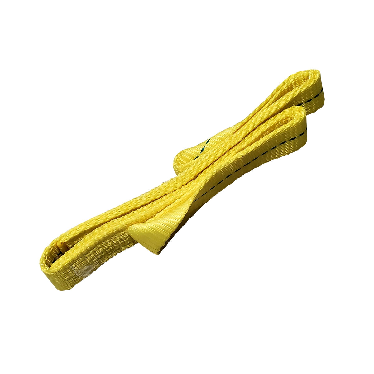 1" Twisted Eye Web Slings, Heavy Duty Rigging Straps