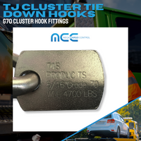 Load image into Gallery viewer, TJ Cluster Towing Hook - Grade 70
