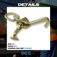 Load image into Gallery viewer, TJ Cluster Towing Hook - Grade 70
