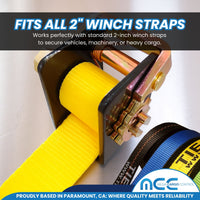 Load image into Gallery viewer, 2&quot; Tow Dolly Lashing Winch
