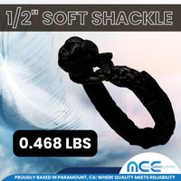 Load image into Gallery viewer, 2 PCS 1/2&#39;&#39; x 22&#39;&#39; Synthetic Soft Shackle
