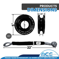 Load image into Gallery viewer, Soft Shackle &amp; Snatch Recovery Ring Kit
