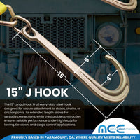 Load image into Gallery viewer, 3" x 24" V-Bridle Strap With 15" J Hook
