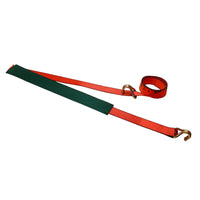 Load image into Gallery viewer, USA 2&quot; Replacement Over Tire Straps w/ Wire J Hooks (Fits Boydstun Trailers)
