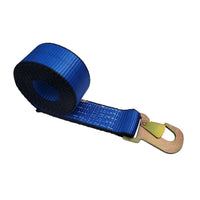 Load image into Gallery viewer, 2&quot; x 10&#39; Wheel Lift Rollback Strap w/ Flat Snap Hook
