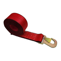 Load image into Gallery viewer, 2&quot; x 10&#39; Wheel Lift Rollback Strap w/ Flat Snap Hook
