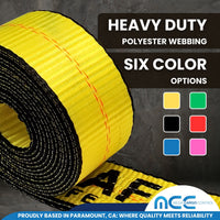 Load image into Gallery viewer, 2&quot; x 10&#39; Wheel Lift Lasso Strap w/ O Ring
