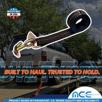 Load image into Gallery viewer, USA 2&quot; x 10&#39; TJ Combo Cluster Hook Auto Tie Down Straps
