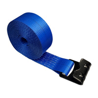 Load image into Gallery viewer, USA 3&quot; Winch Strap w/ Black Flat Hook
