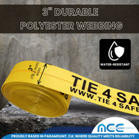 Load image into Gallery viewer, 3&quot; x 30&#39; Winch Strap w/ Delta Ring
