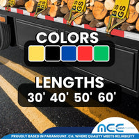 Load image into Gallery viewer, 4&quot; Winch Strap w/ Wire J Hook - USA Custom Made
