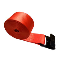 Load image into Gallery viewer, 4&quot; Winch Strap w/ Black Flat Hook
