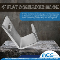 Load image into Gallery viewer, 4&quot; x 5&#39; Container Winch Strap for Roll Off The Truck
