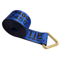 Load image into Gallery viewer, 4&quot; x 30&#39; Winch Strap w/ Delta Ring
