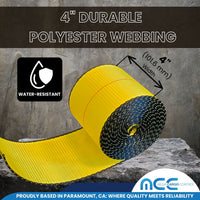 Load image into Gallery viewer, USA 4&quot; Winch Strap w/ Chain Extension
