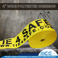 Load image into Gallery viewer, 4&quot; Winch Strap w/ Loop End
