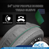 Load image into Gallery viewer, USA 2&quot; Replacement Over-Tire Straps w/ Long Swivel Hook (Fits Cottrell Trailers)
