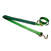 Load image into Gallery viewer, USA 2&quot; Replacement Over-Tire Straps w/ Long Swivel Hook (Fits Cottrell Trailers)
