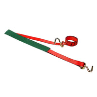 Load image into Gallery viewer, USA 2&quot; Replacement Over-Tire Straps w/ Long Swivel Hook (Fits Cottrell Trailers)
