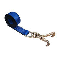Load image into Gallery viewer, 2&quot; x 10&#39; Tie Down Strap w/ TJ Cluster Hook for Wrecker Tow Truck Auto Hauling
