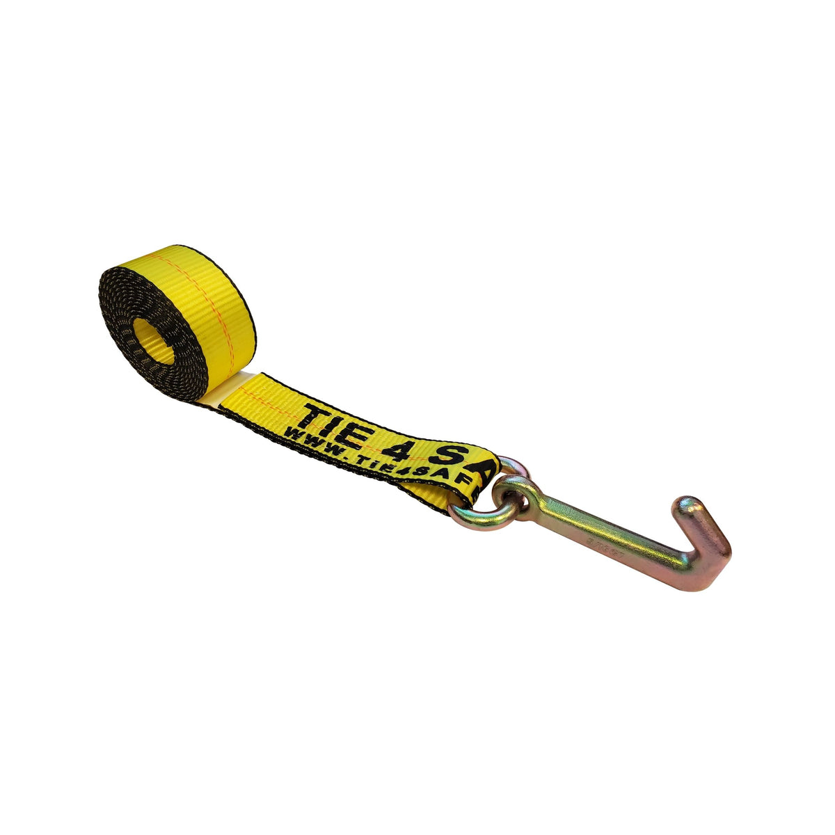 G70 2" x 10' Mini J Hook Towing Trailer Wrecker Tie Down Strap
