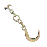 Load image into Gallery viewer, Grade 70 8&quot; &amp;  15&quot; Towing J Hook w/ TJ Hooks
