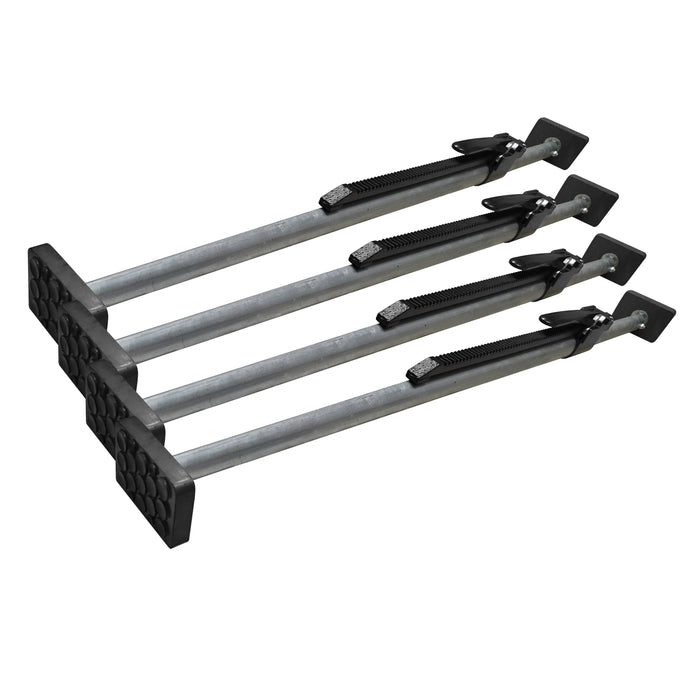 4 Pack 89.5”-104” Cargo Load Bar for Enclosed Trucks and Semi Trailers