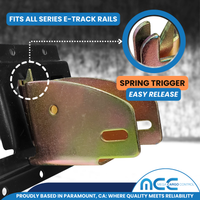 Load image into Gallery viewer, E Track Wood Beam Sockets Wood Holders Enclosed Trailers
