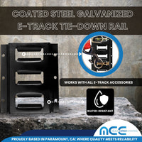 Load image into Gallery viewer, Horizontal E Track Tie Down Rail
