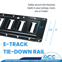 Load image into Gallery viewer, E-Track Kit - 18PC E-Track Tie Down Kit with Ratchet Straps &amp; O-Rings
