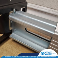 Load image into Gallery viewer, 2 Pack Aluminum E-Track Decking Beam Semi-Trailer Load Lock Cargo Bar 91&quot; - 101&quot;
