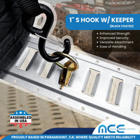 Load image into Gallery viewer, 1&quot; 3-Point Spare Tire Ratchet Y Straps
