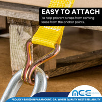 Load image into Gallery viewer, 2&quot; Double Wire  J Hook (Wide Gap) - 2,000 lbs WLL
