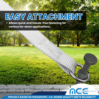 Load image into Gallery viewer, 1.5&quot; Multi-Purpose O-Rings for DIY, Tie-Down Tent Straps, Crafts, Bag Repair
