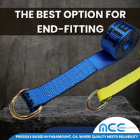 Load image into Gallery viewer, 2&quot; D-Ring 10,000 LBS Breaking Strength
