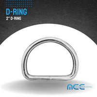 Load image into Gallery viewer, 2&quot; D-Ring, Replacement End Fitting
