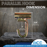 Load image into Gallery viewer, Parallel Side Hook
