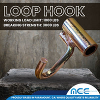 Load image into Gallery viewer, Looped J Hook
