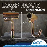 Load image into Gallery viewer, Looped J Hook
