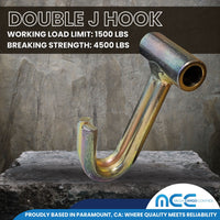 Load image into Gallery viewer, Double Wire J Hook
