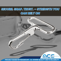 Load image into Gallery viewer, Metal Fixed Loop Snap Hook for 1&quot; Webbing
