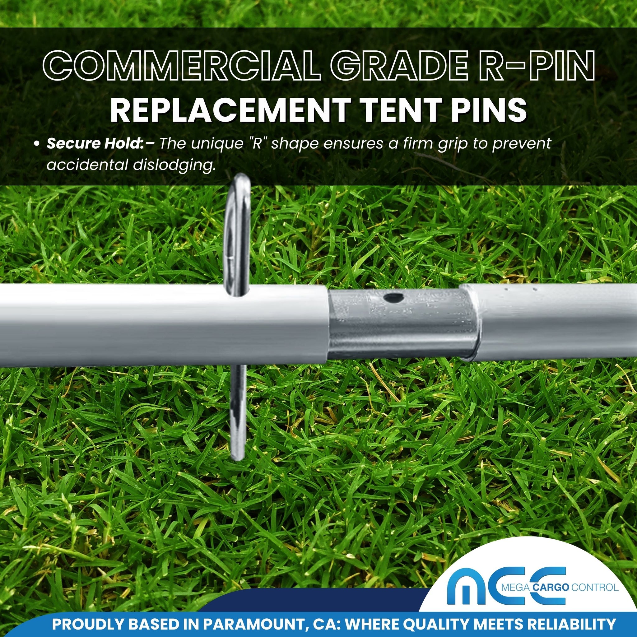 pin tent Commercial Grade R-Pin for Frame Tents