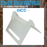 Load image into Gallery viewer, 4&quot; Corner Plastic Protector (white)
